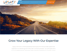 Tablet Screenshot of legacyv.com